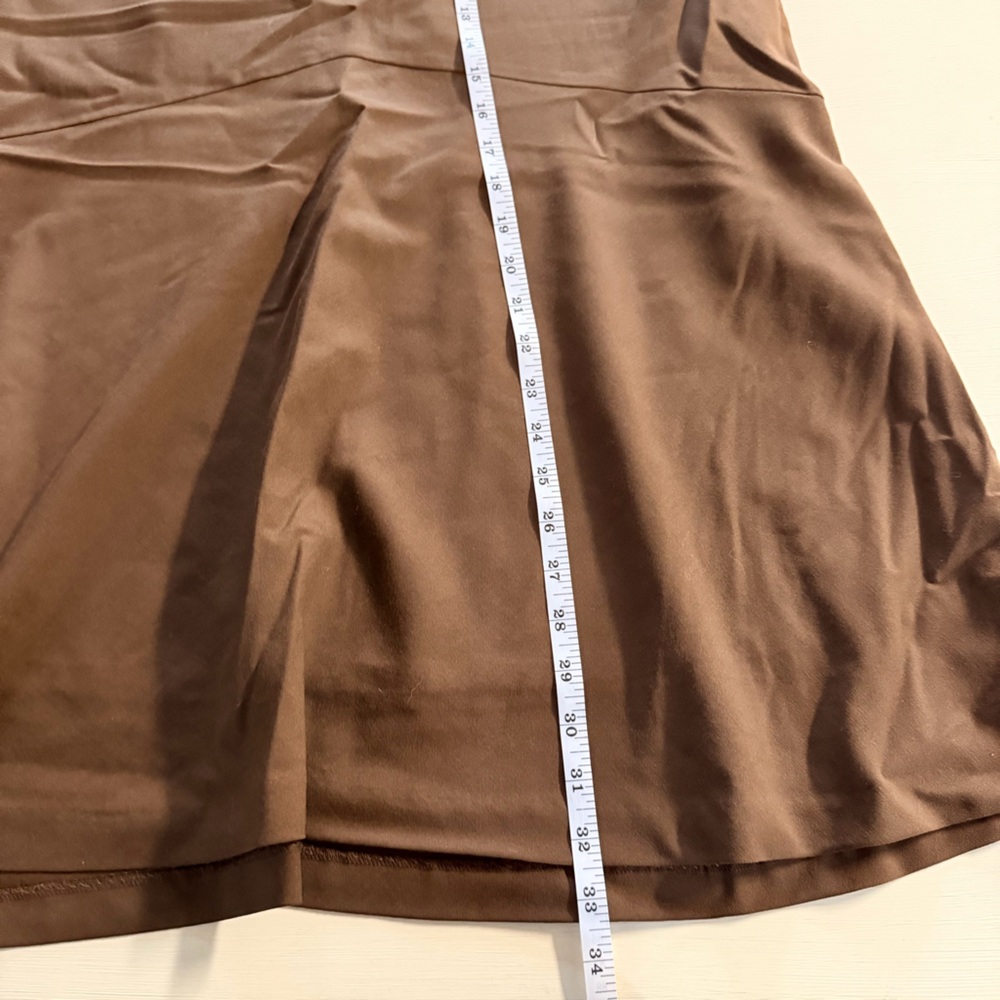 Jones New York Chocolate A-Line Skirt - Picture 9 of 9